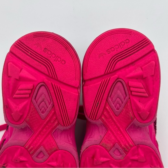 Adidas Falcon Shock Pink Glitter Sneakers - Picture 8 of 9